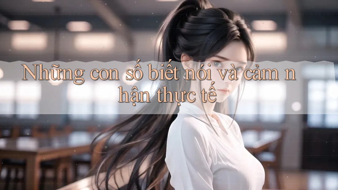 Những con số biết nói và cảm nhận thực tế Những con số biết nói và cảm nhận thực tế