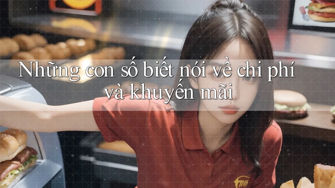 Những con số biết nói về chi phí và khuyến mãi