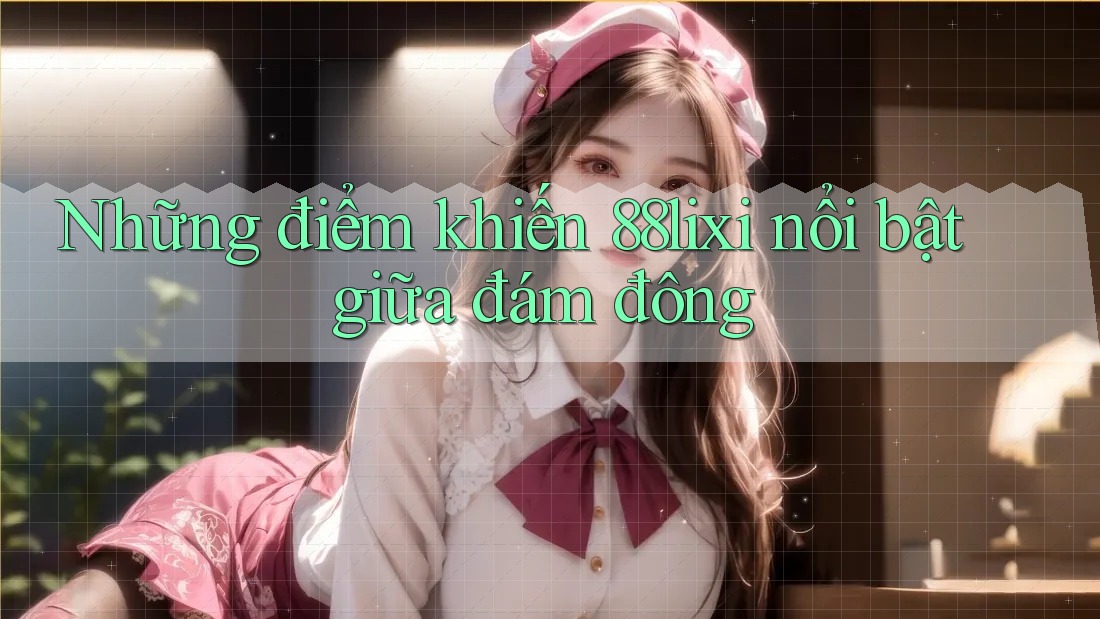 Những điểm khiến 88lixi nổi bật giữa đám đông Những điểm khiến 88lixi nổi bật giữa đám đông