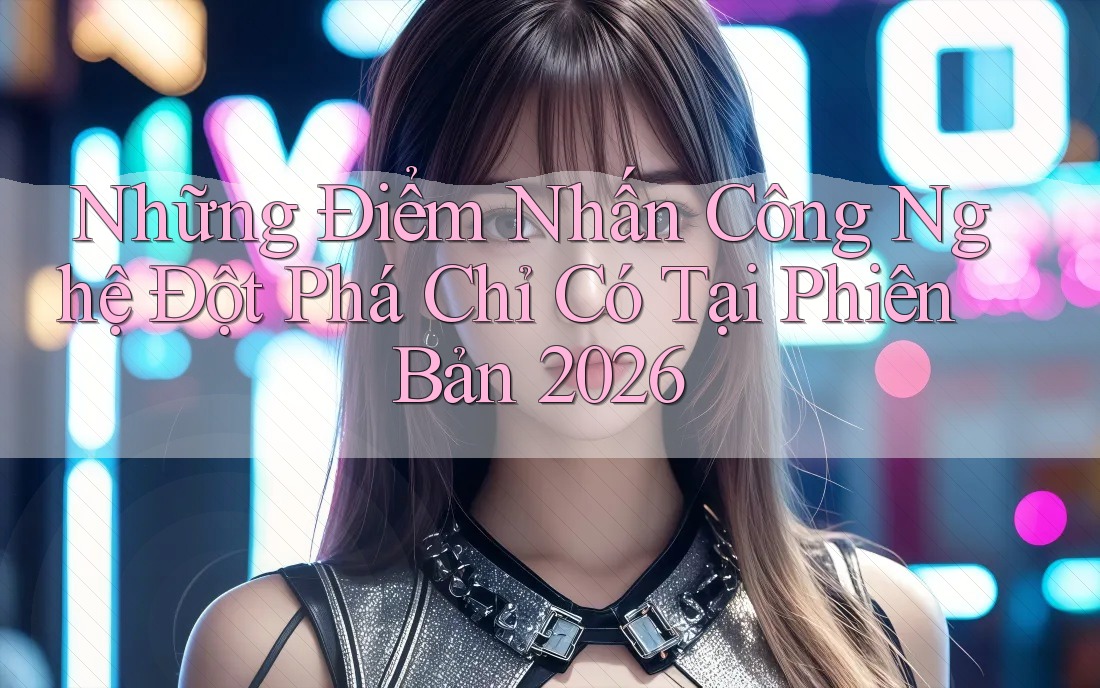 Những Điểm Nhấn Công Nghệ Đột Phá Chỉ Có Tại Phiên Bản 2026 Những Điểm Nhấn Công Nghệ Đột Phá Chỉ Có Tại Phiên Bản 2026