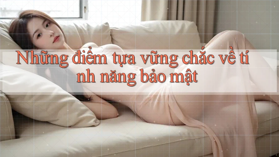 Những điểm tựa vững chắc về tính năng bảo mật Những điểm tựa vững chắc về tính năng bảo mật