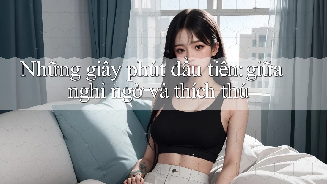 Những giây phút đầu tiên: giữa nghi ngờ và thích thú