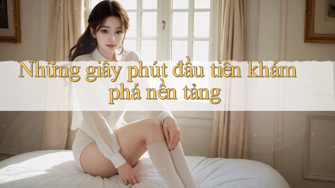Những giây phút đầu tiên khám phá nền tảng Những giây phút đầu tiên khám phá nền tảng