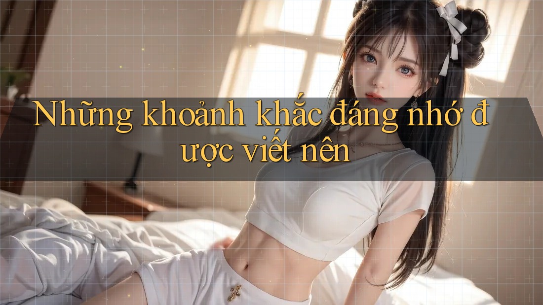 Những Khoảnh Khắc Đáng Nhớ Được Viết Nên