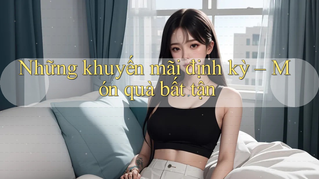 Những khuyến mãi định kỳ – Món quà bất tận