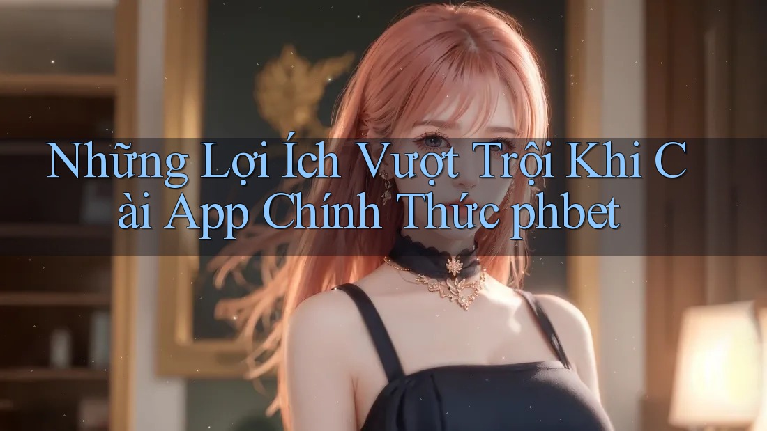 Những Lợi Ích Vượt Trội Khi Cài App Chính Thức phbet