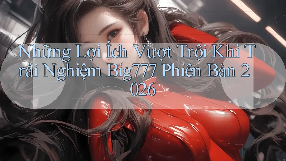 Những Lợi Ích Vượt Trội Khi Trải Nghiệm Big777 Phiên Bản 2026 Những Lợi Ích Vượt Trội Khi Trải Nghiệm Big777 Phiên Bản 2026