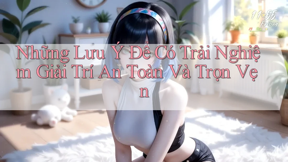 Những Lưu Ý Để Có Trải Nghiệm Giải Trí An Toàn Và Trọn Vẹn
