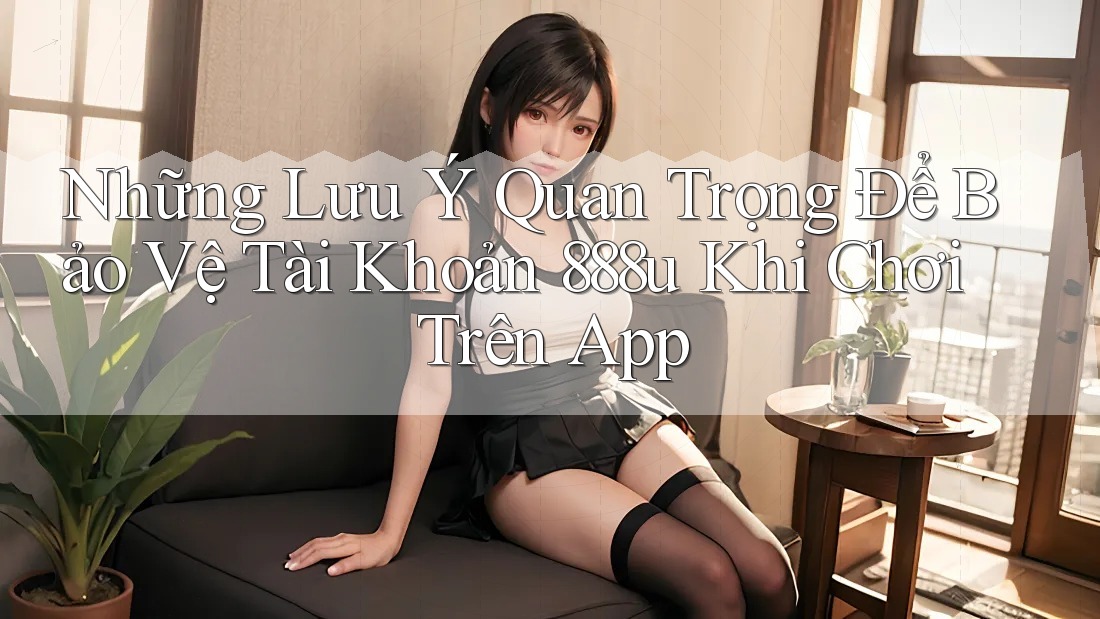 Những Lưu Ý Quan Trọng Để Bảo Vệ Tài Khoản 888u Khi Chơi Trên App Những Lưu Ý Quan Trọng Để Bảo Vệ Tài Khoản 888u Khi Chơi Trên App