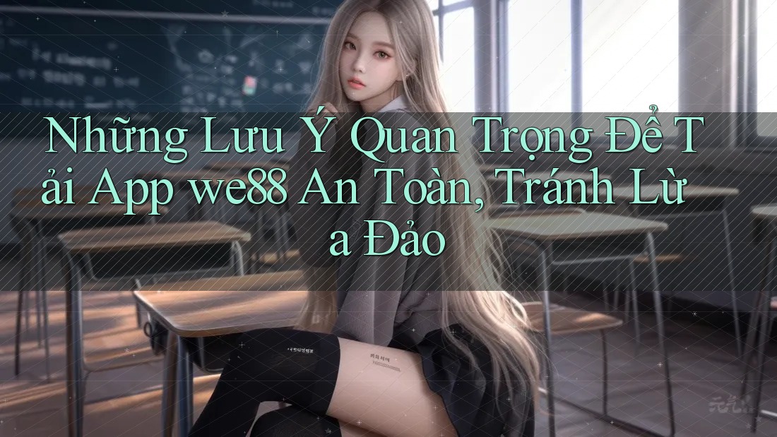 Những Lưu Ý Quan Trọng Để Tải App we88 An Toàn, Tránh Lừa Đảo Những Lưu Ý Quan Trọng Để Tải App we88 An Toàn, Tránh Lừa Đảo