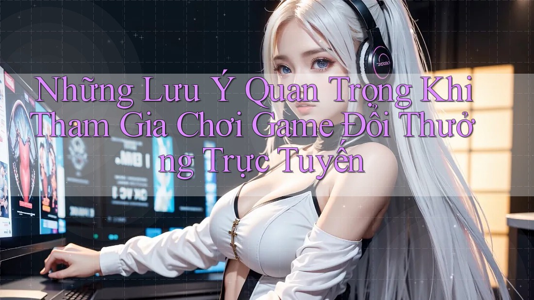 Những Lưu Ý Quan Trọng Khi Tham Gia Chơi Game Đổi Thưởng Trực Tuyến Những Lưu Ý Quan Trọng Khi Tham Gia Chơi Game Đổi Thưởng Trực Tuyến
