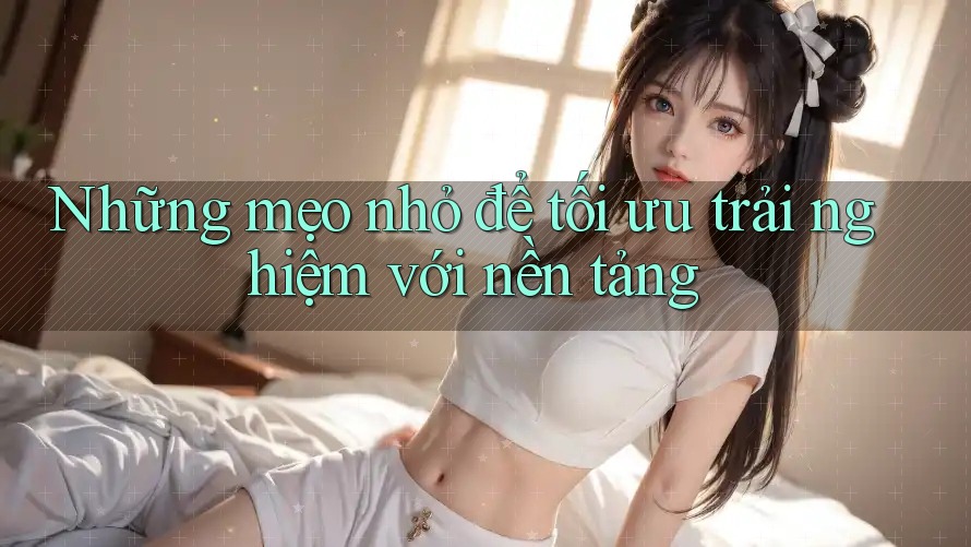 Những mẹo nhỏ để tối ưu trải nghiệm với nền tảng