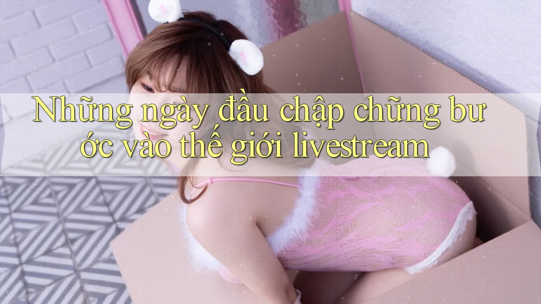 Những ngày đầu chập chững bước vào thế giới livestream Những ngày đầu chập chững bước vào thế giới livestream