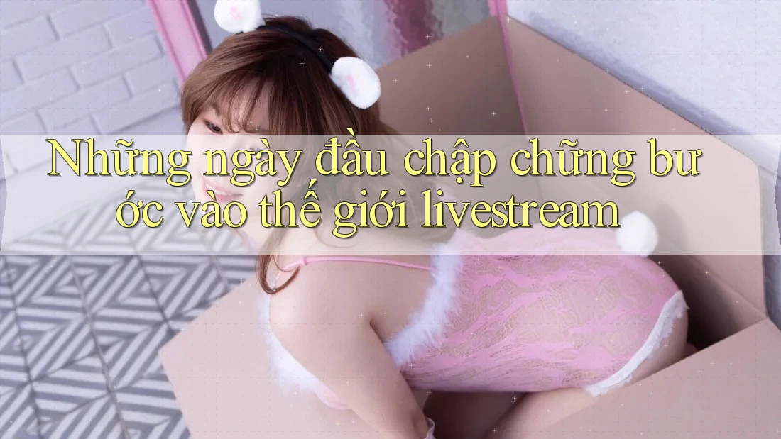 Những ngày đầu chập chững bước vào thế giới livestream Những ngày đầu chập chững bước vào thế giới livestream