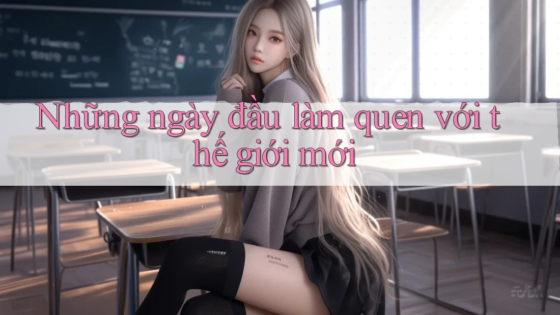 Những ngày đầu làm quen với thế giới mới