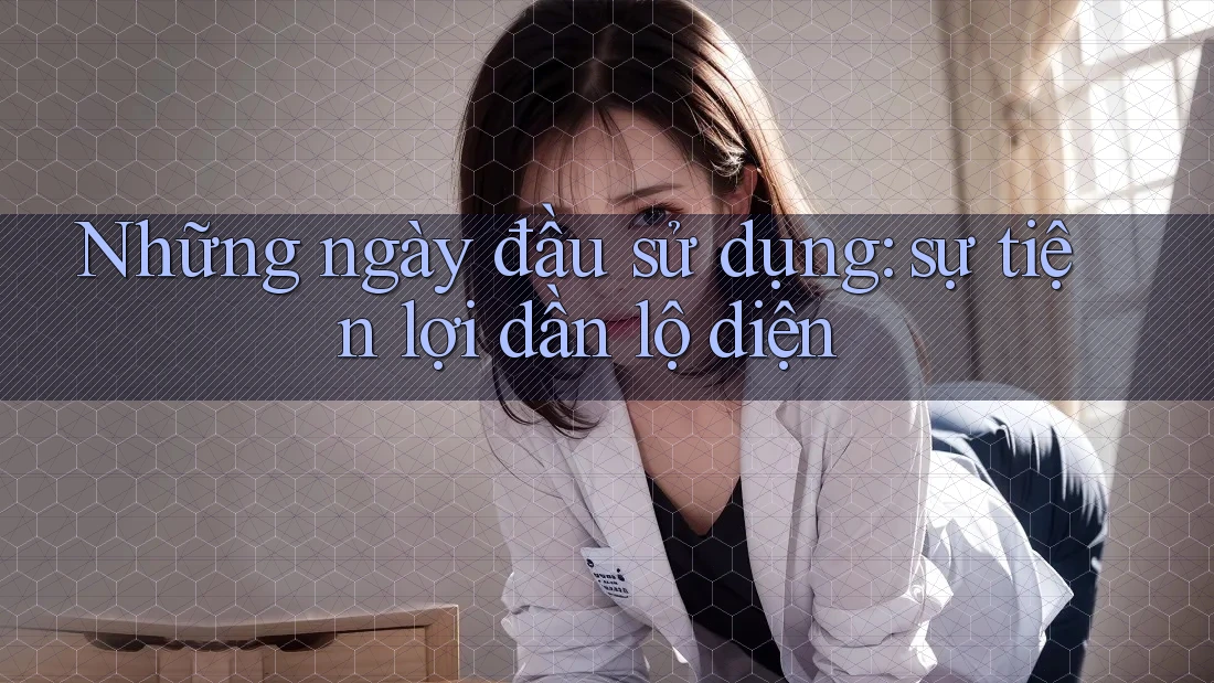 Những ngày đầu sử dụng: sự tiện lợi dần lộ diện