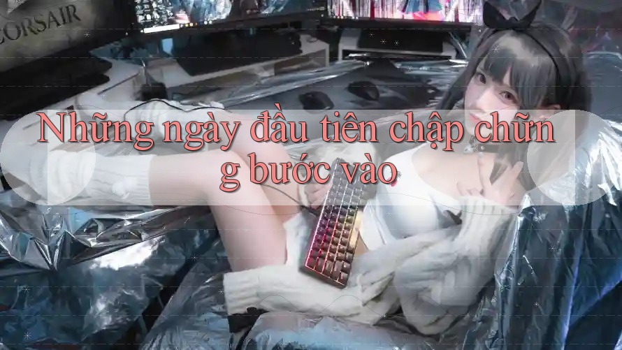 Những ngày đầu tiên chập chững bước vào