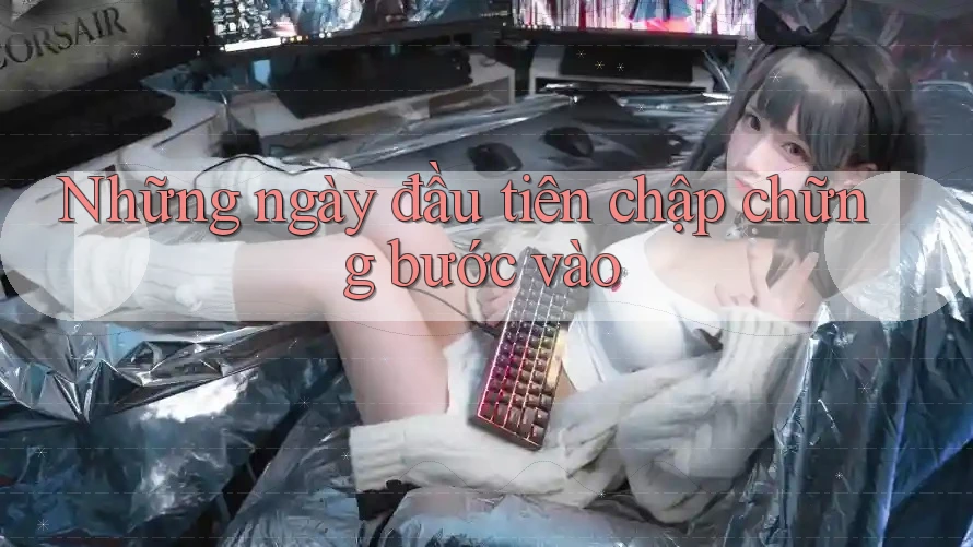 Những ngày đầu tiên chập chững bước vào
