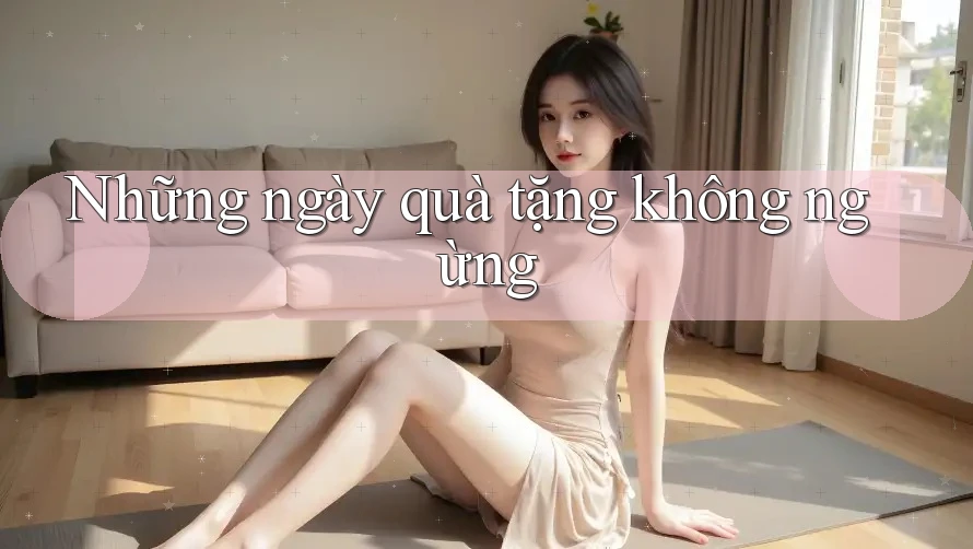 Những ngày quà tặng không ngừng Những ngày quà tặng không ngừng