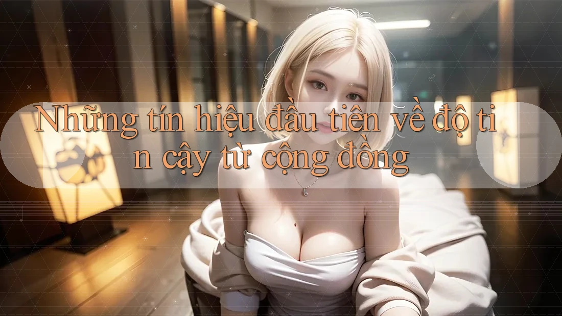 Những tín hiệu đầu tiên về độ tin cậy từ cộng đồng Những tín hiệu đầu tiên về độ tin cậy từ cộng đồng