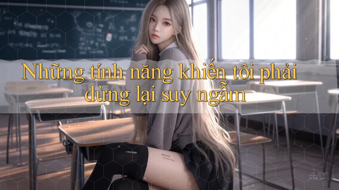 Những tính năng khiến tôi phải dừng lại suy ngẫm