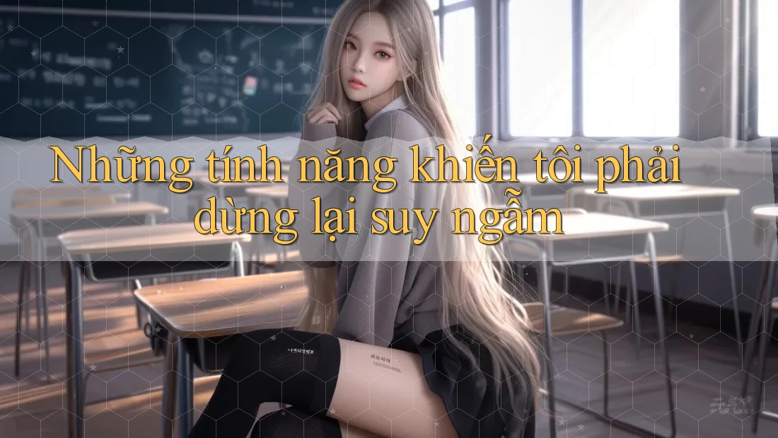 Những tính năng khiến tôi phải dừng lại suy ngẫm Những tính năng khiến tôi phải dừng lại suy ngẫm