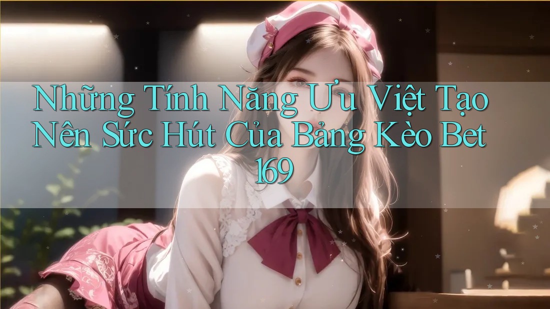 Những Tính Năng Ưu Việt Tạo Nên Sức Hút Của Bảng Kèo Bet169 Những Tính Năng Ưu Việt Tạo Nên Sức Hút Của Bảng Kèo Bet169