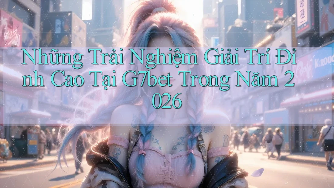 Những Trải Nghiệm Giải Trí Đỉnh Cao Tại G7bet Trong Năm 2026 Những Trải Nghiệm Giải Trí Đỉnh Cao Tại G7bet Trong Năm 2026