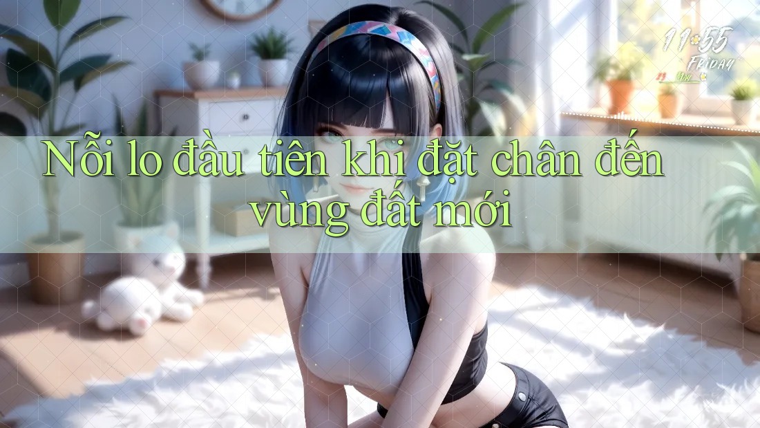 Nỗi lo đầu tiên khi đặt chân đến vùng đất mới