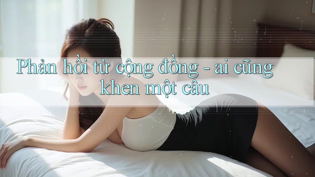 Phản hồi từ cộng đồng - ai cũng khen một câu Phản hồi từ cộng đồng - ai cũng khen một câu