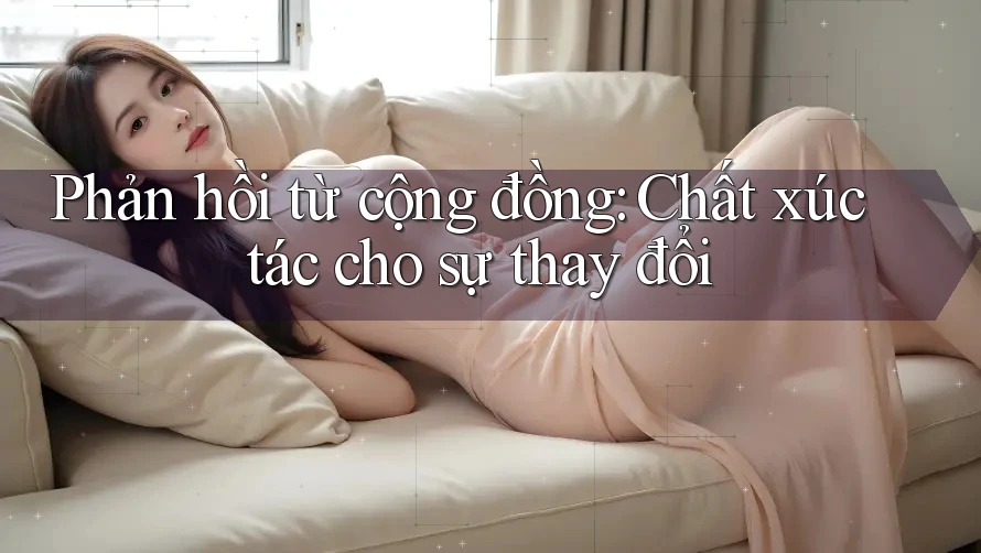 Phản hồi từ cộng đồng: Chất xúc tác cho sự thay đổi Phản hồi từ cộng đồng: Chất xúc tác cho sự thay đổi