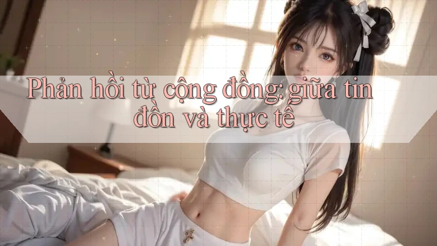 Phản hồi từ cộng đồng: giữa tin đồn và thực tế Phản hồi từ cộng đồng: giữa tin đồn và thực tế