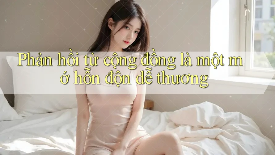Phản hồi từ cộng đồng là một mớ hỗn độn dễ thương Phản hồi từ cộng đồng là một mớ hỗn độn dễ thương