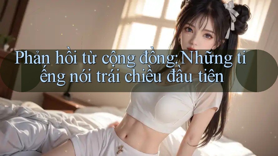Phản hồi từ cộng đồng: Những tiếng nói trái chiều đầu tiên Phản hồi từ cộng đồng: Những tiếng nói trái chiều đầu tiên