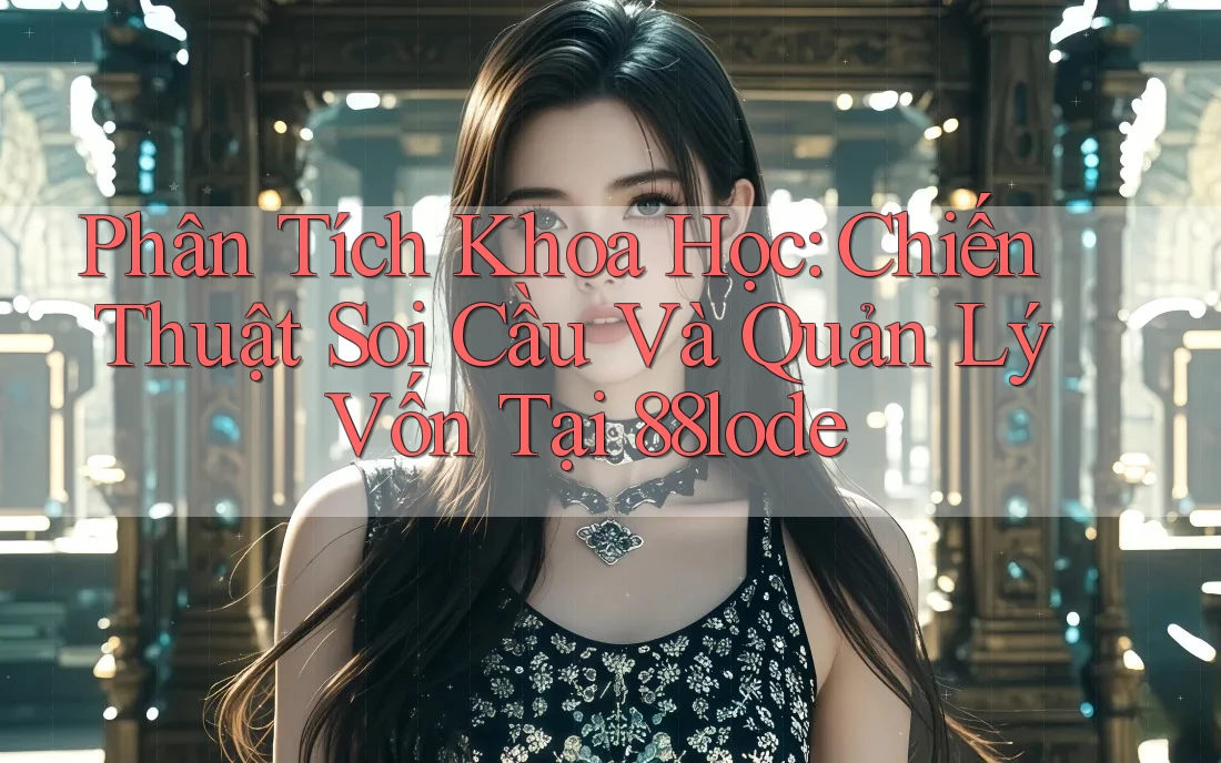 Phân Tích Khoa Học: Chiến Thuật Soi Cầu Và Quản Lý Vốn Tại 88lode Phân Tích Khoa Học: Chiến Thuật Soi Cầu Và Quản Lý Vốn Tại 88lode
