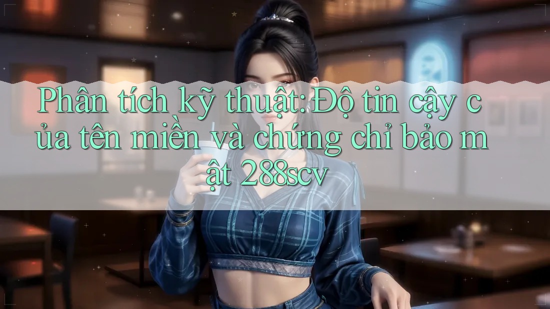 Phân tích kỹ thuật: Độ tin cậy của tên miền và chứng chỉ bảo mật 288scv