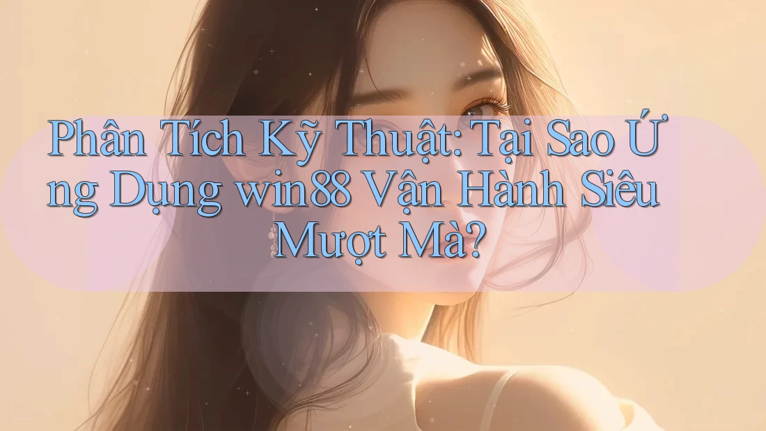 Phân Tích Kỹ Thuật: Tại Sao Ứng Dụng win88 Vận Hành Siêu Mượt Mà? Phân Tích Kỹ Thuật: Tại Sao Ứng Dụng win88 Vận Hành Siêu Mượt Mà?