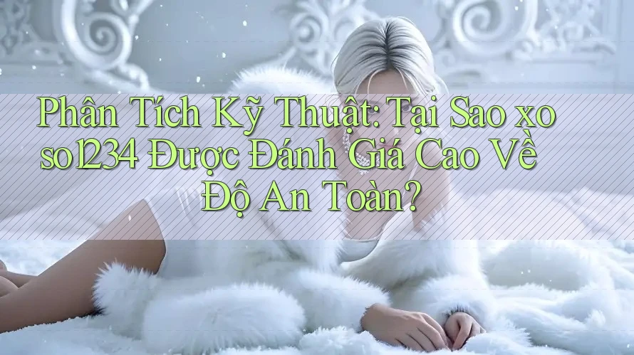 Phân Tích Kỹ Thuật: Tại Sao xoso1234 Được Đánh Giá Cao Về Độ An Toàn? Phân Tích Kỹ Thuật: Tại Sao xoso1234 Được Đánh Giá Cao Về Độ An Toàn?