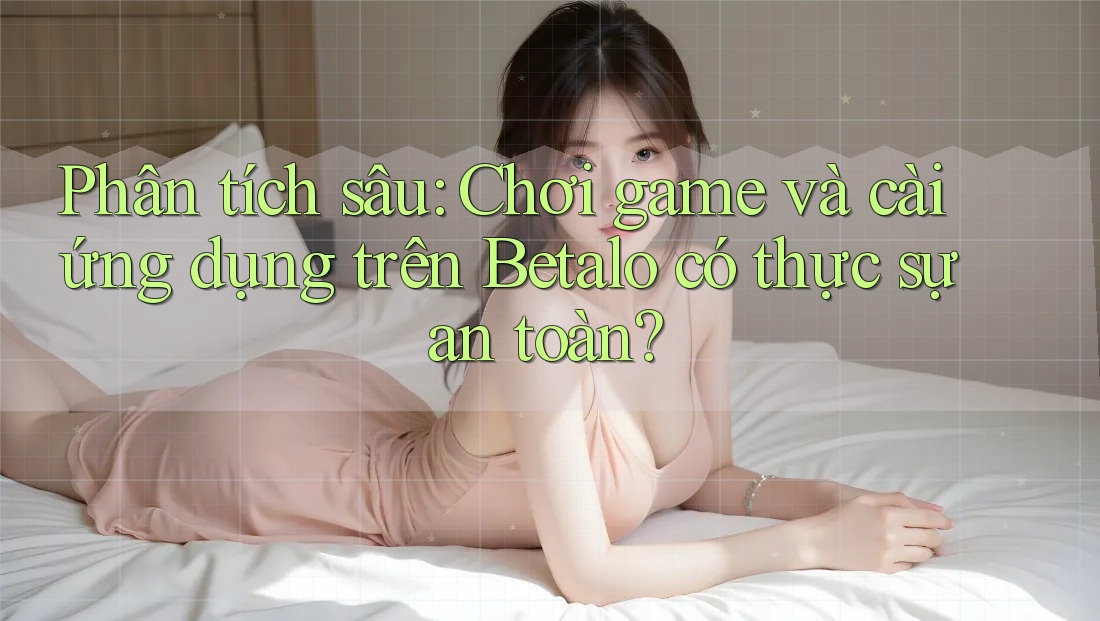 Phân tích sâu: Chơi game và cài ứng dụng trên Betalo có thực sự an toàn? Phân tích sâu: Chơi game và cài ứng dụng trên Betalo có thực sự an toàn?