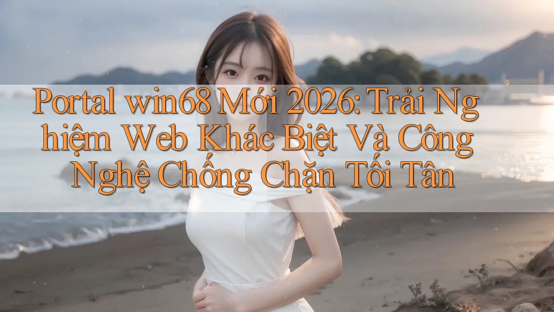 Portal win68 Mới 2026: Trải Nghiệm Web Khác Biệt Và Công Nghệ Chống Chặn Tối Tân