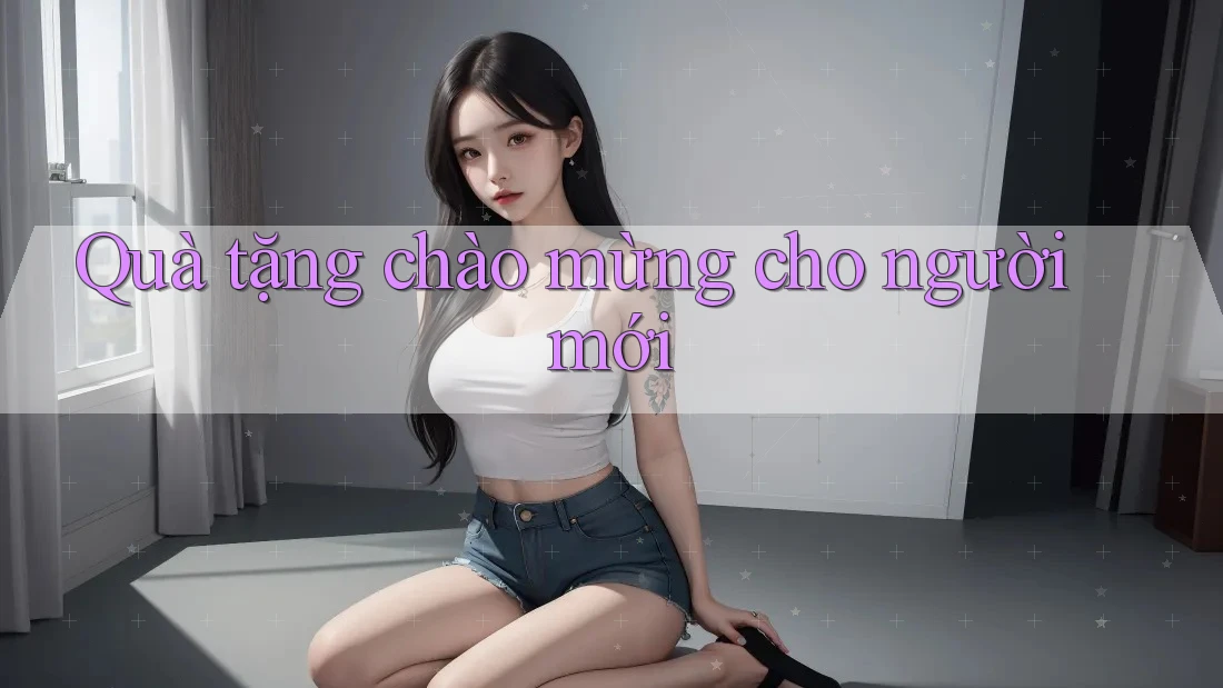 Quà tặng chào mừng cho người mới Quà tặng chào mừng cho người mới
