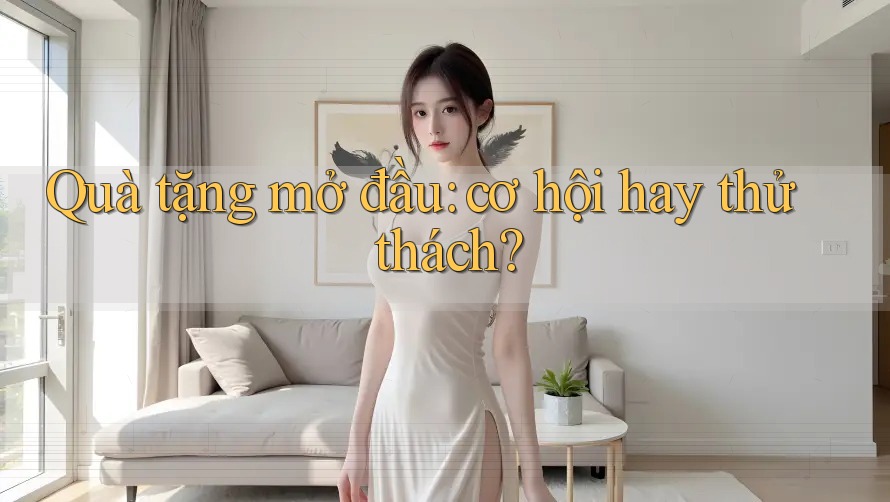 Quà tặng mở đầu: cơ hội hay thử thách?