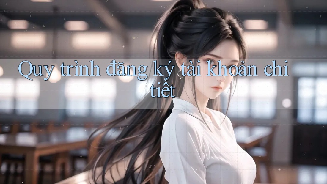 Quy trình đăng ký tài khoản chi tiết
