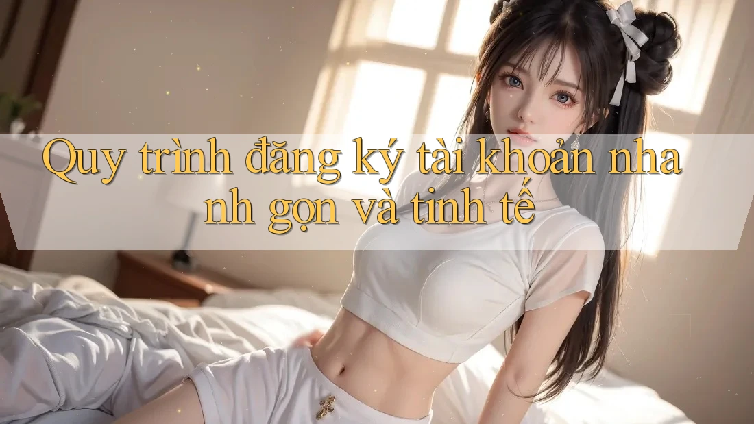 Quy trình đăng ký tài khoản nhanh gọn và tinh tế Quy trình đăng ký tài khoản nhanh gọn và tinh tế