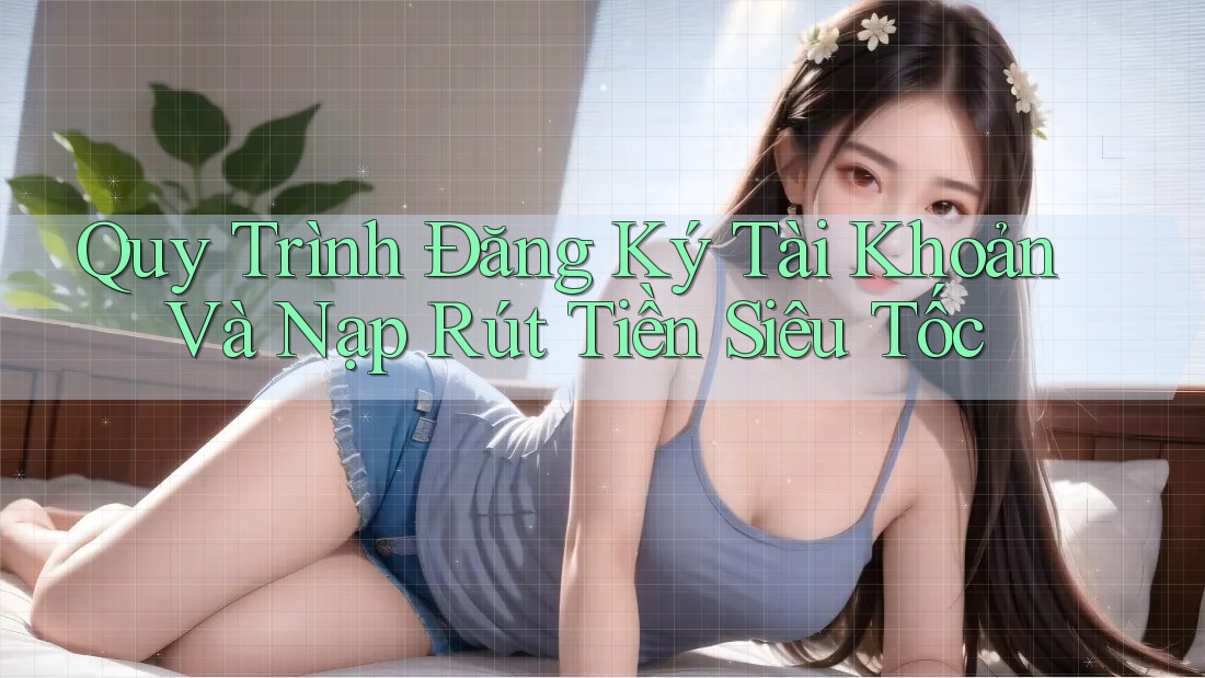 Quy Trình Đăng Ký Tài Khoản Và Nạp Rút Tiền Siêu Tốc Quy Trình Đăng Ký Tài Khoản Và Nạp Rút Tiền Siêu Tốc