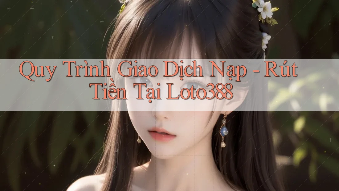 Quy Trình Giao Dịch Nạp - Rút Tiền Tại Loto388 Quy Trình Giao Dịch Nạp - Rút Tiền Tại Loto388