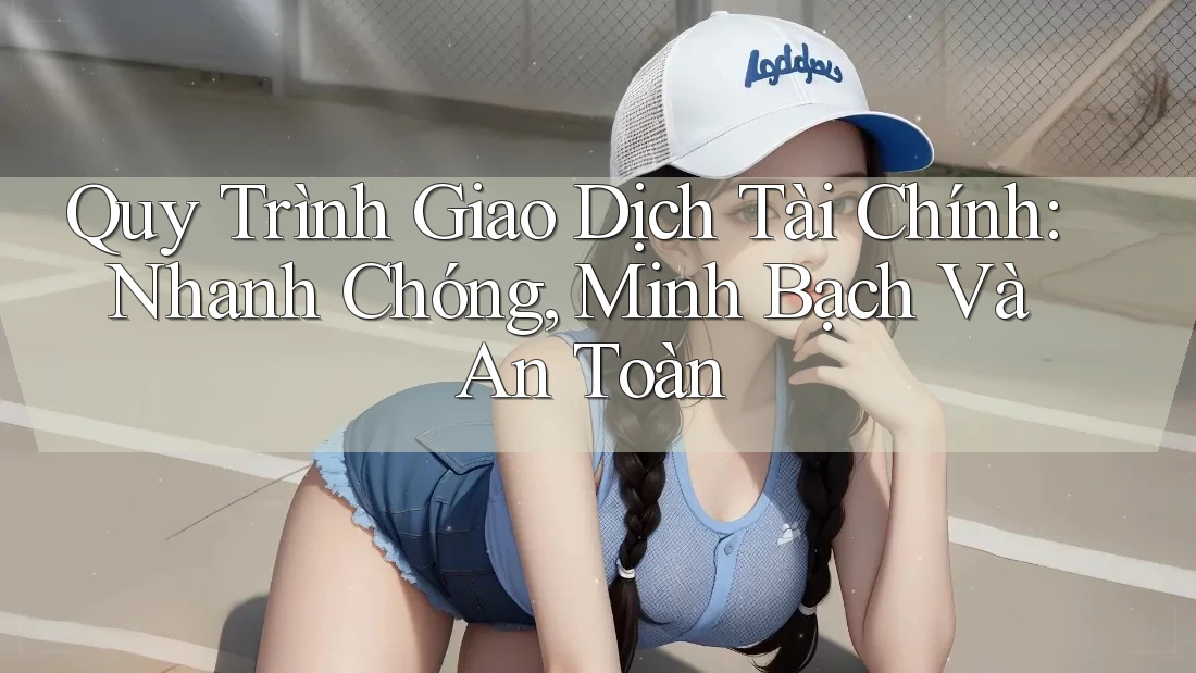 Quy Trình Giao Dịch Tài Chính: Nhanh Chóng, Minh Bạch Và An Toàn