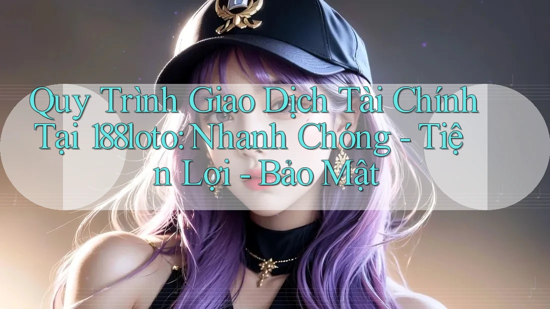 Quy Trình Giao Dịch Tài Chính Tại 188loto: Nhanh Chóng - Tiện Lợi - Bảo Mật Quy Trình Giao Dịch Tài Chính Tại 188loto: Nhanh Chóng - Tiện Lợi - Bảo Mật