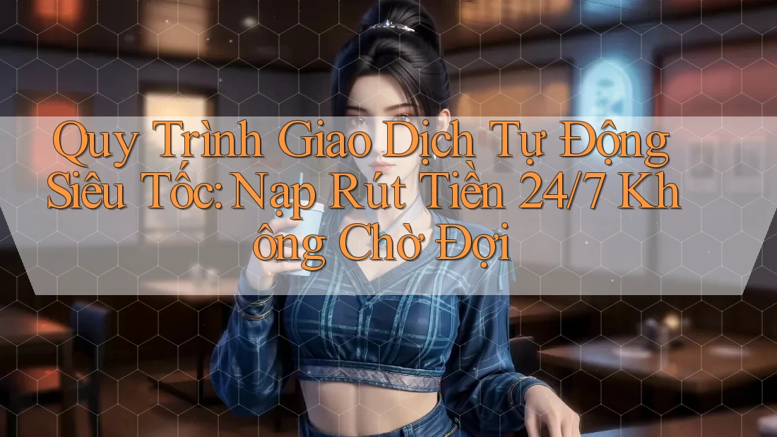 Quy Trình Giao Dịch Tự Động Siêu Tốc: Nạp Rút Tiền 24/7 Không Chờ Đợi Quy Trình Giao Dịch Tự Động Siêu Tốc: Nạp Rút Tiền 24/7 Không Chờ Đợi