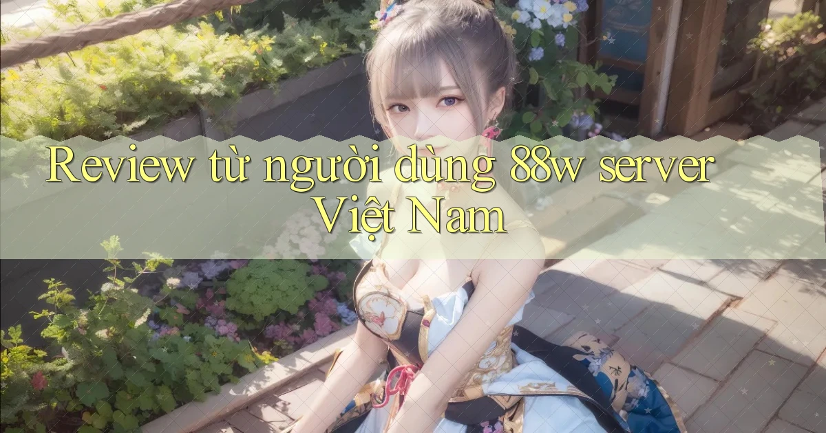Review từ người dùng 88w server Việt Nam